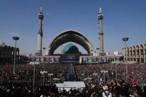 Millions Gather Khamenei Funeral Tehran Under Tight Security
