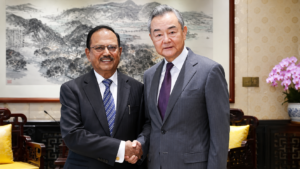 Ajit Doval meets Wang Yi in Beijing for India-China border talks, with early harvest proposals and Xi Jinping’s possible India visit in focus.
