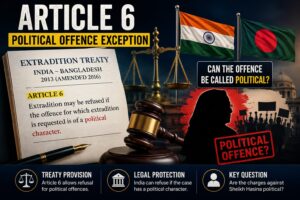 Sheikh Hasina’s extradition from India to Bangladesh faces legal and political hurdles. Here’s what the 2013 treaty actually allows.