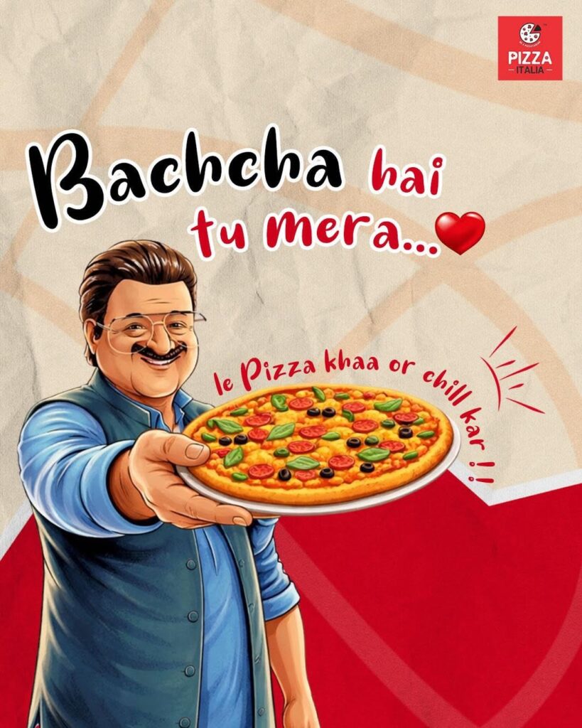 Bachcha hai tu mera ❤️… tension chhod aur pizza le! 🍕Taste jo dil ko happy kar de 😋Order now f