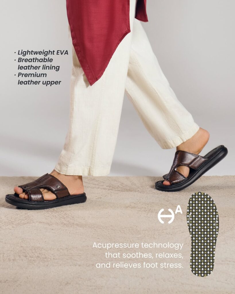 Celebrate every moment in effortless style and all-day comfort.Designed with acupressure technol (1)