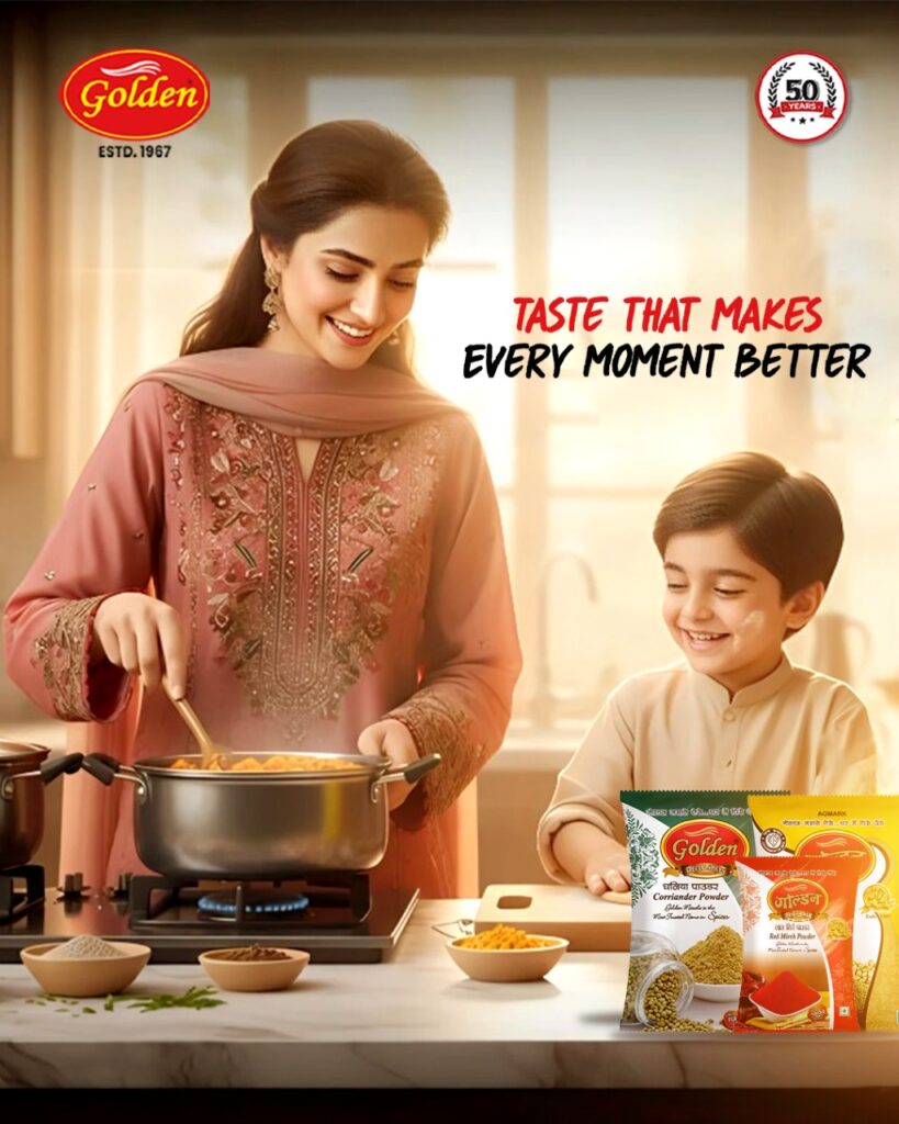 Maa ke haath ka magic aur Golden Masala ka Kitchen King - bas perfect!....#GoldenMasala #Kitchen