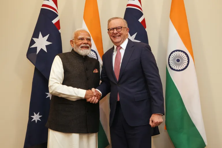 India–Australia Historic Partnership