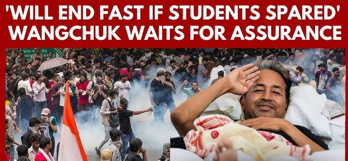 "I Will End My Fast If Students Are Protected" – Sonam Wangchuk
