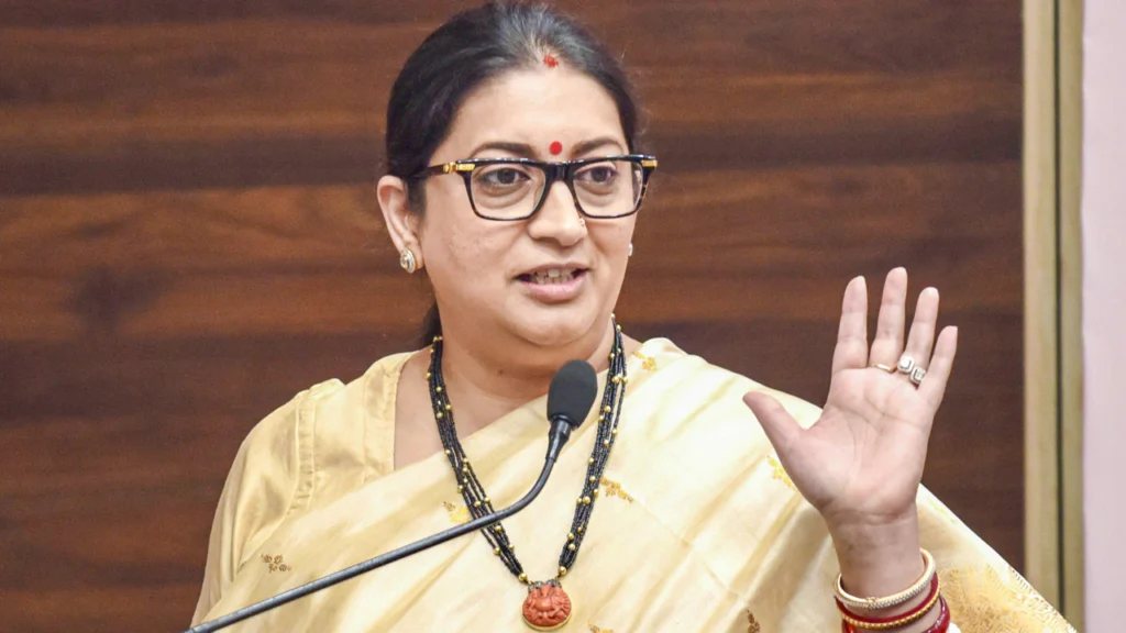 Smriti Irani Returns to BJP Core Team With Key National Role