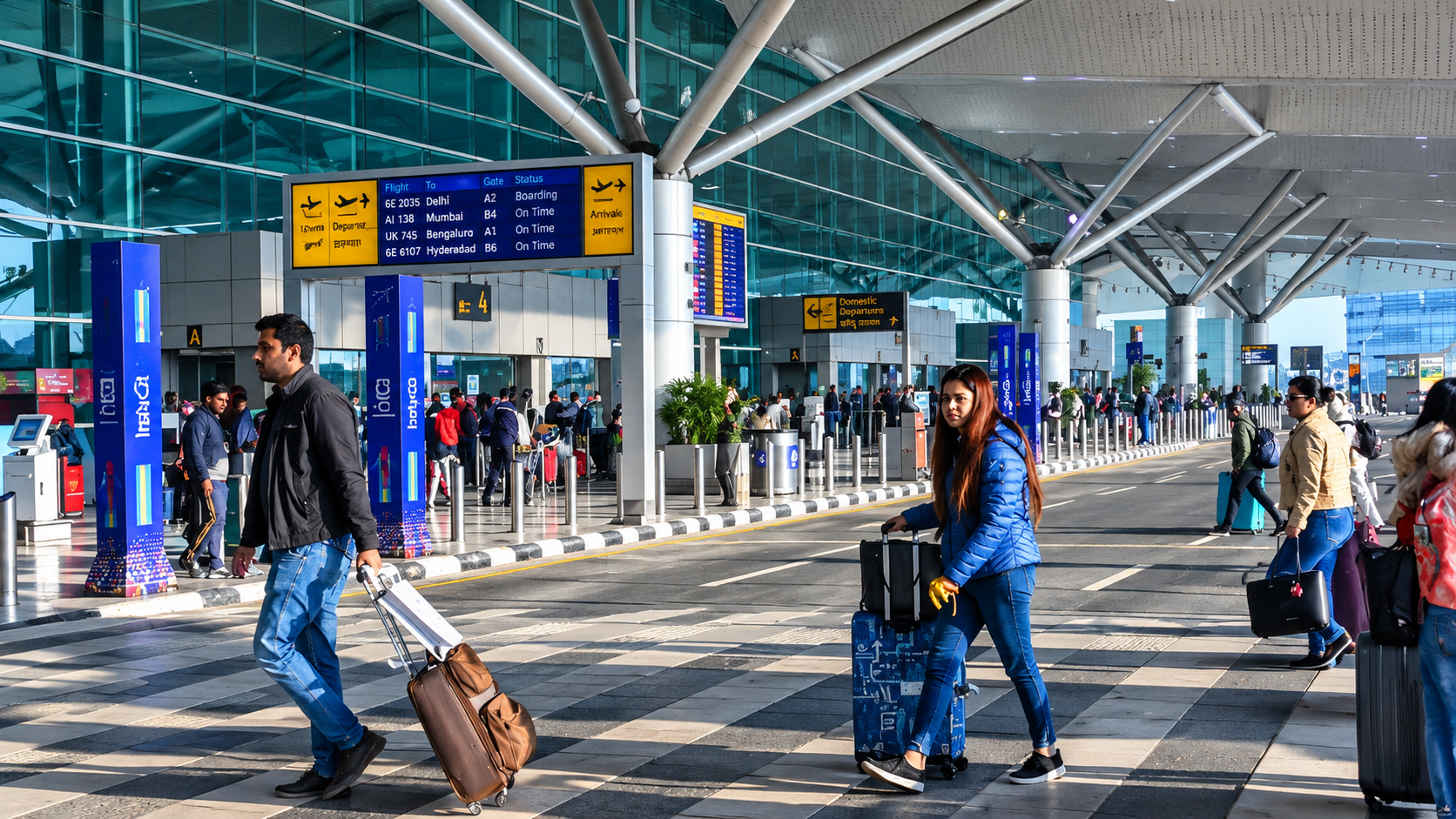 Delhi airport immigration lapse