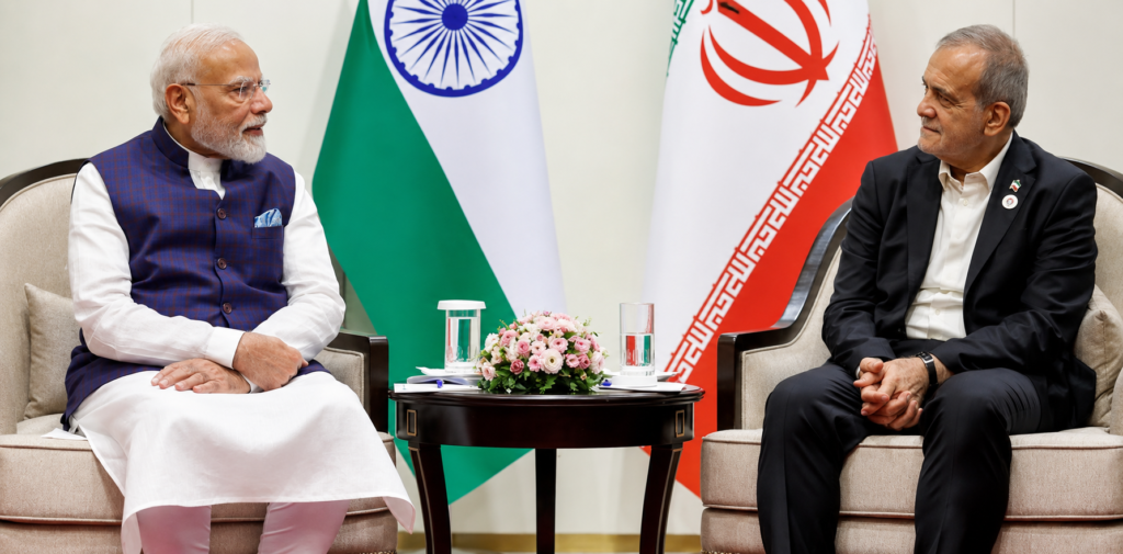 Modi-Pezeshkian meeting